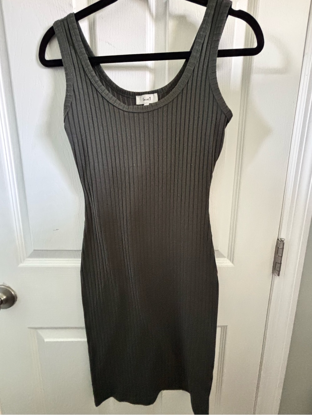 😍Ribbed Tank Midi Dress - Size small